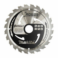 Makita B-64191 Efficut TCT Circular Saw Blade for Wood & Laminate 190mm x 30mm 24T