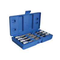 BlueSpot Tools B/S01510 3/8in Drive Extra Long Hex Ball Socket Bit Set 7 Piece