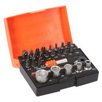 Bahco 2058/S26 1/4" Small Bit and Socket Set (26 Pieces)