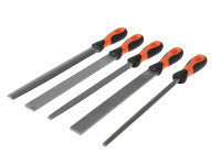 Bahco BAH47810 ERGO Engineering File Set 5pcs