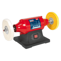 Sealey BB1502 150mm Bench Mounting Buffer/Polisher 370W 230V