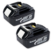 Makita BL1830 18V 3.0Ah LXT Lithium-Ion Battery (Twin Pack)