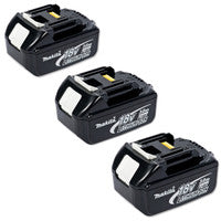 Makita BL1830 18V 3.0Ah LXT Lithium-Ion Battery (Pack of 3)