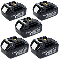 Makita BL1830 18V 3.0Ah LXT Lithium-Ion Battery (Pack of 5)