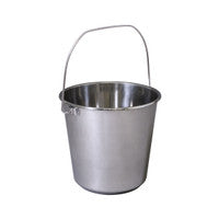 Sealey BM8L Mop Bucket 12L - Stainless Steel