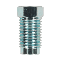 Sealey BN71620 Brake Pipe Nut 7/16"UNF x 20tpi Male 1/4" Pipe SAE Form (10 Pack)