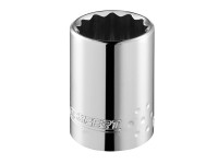 Britool Expert BRIE117060B Bi-Hexagon Socket 1/2in Drive 17mm