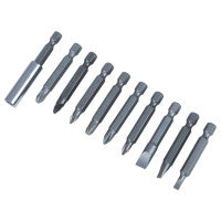 BlueSpot Tools B/S14120 Power Bit Set Assorted 10 Piece
