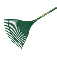 Bulldog BUL7128 Evergreen Plastic Leaf Rake Aluminium Shaft