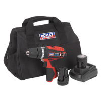 Sealey CP1201KIT 12V Hammer Drill/Driver Kit with 2x 1.5Ah Batteries