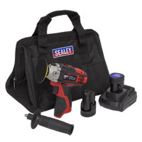Sealey CP1205KIT 12V 71mm Cordless Polisher with 2x 1.5Ah Batteries