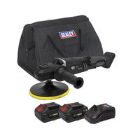 Sealey CP20VRPXKIT Brushless Rotary Polisher Kit Ø180mm 20V SV20 Series - 2 Batteries