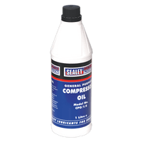 Sealey CPO1S Compressor Oil 1ltr