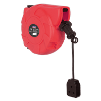 Sealey CRM101 Cable Reel System Retractable 10m 1 x 230V Socket