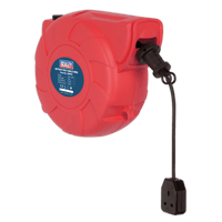 Sealey CRM151 Cable Reel System Retractable 15m 1 x 230V Socket
