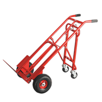 Sealey CST989 Sack Truck 3-in-1 with Pneumatic Tyres 250kg Capacity