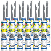 CT1 Sealant & Construction Adhesive Grey 290ml (12 Pack)