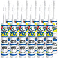 CT1 Sealant & Construction Adhesive Clear 290ml (12 Pack)
