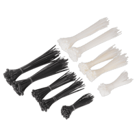 Sealey CT600BW Cable Tie Assortment Black/White Pack of 600