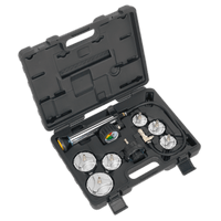 Sealey CV0011 Cooling System Pressure Test Kit 7pc - Commercial