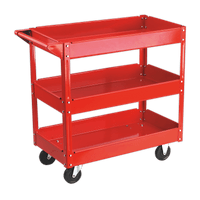 Sealey CX108 Workshop Trolley 3-Level Heavy-Duty