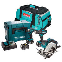 Makita 18V LXT Cordless 3 Piece Kit with 3 x 3.0Ah Batteries