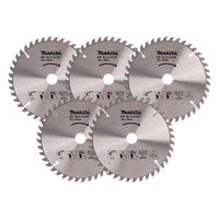 Makita D-03349 Circular Saw Blade for Wood 165 x 20mm 40T (5 Pack)