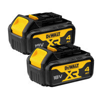 Dewalt DCB182 4.0ah 18V XR Lithium Ion Li-Ion Batteries (2 Pack)