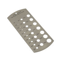 Sealey DGM1 Drill Gauge Metric 1-13mm