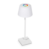 Dellonda DH213 Rechargeable Table Lamp for Home Office Restaurant RGB Colours
