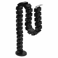 Dellonda DH23 Standing Vertical Flexible Wire Cable Tidy Management System 1.3M 75mm