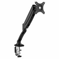 Dellonda DH24 Single Monitor Mount Arm, 9kg Load Capacity, 10-27" Screens - Black