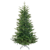 Dellonda DH45 Artificial 6ft/180cm Hinged Christmas Tree with 1000+ PE/PVC Tips -
