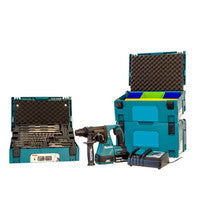 Makita DHR242 SDS+ Brushless Rotary Hammer Stackable Kit with 1x 5.0Ah Battery