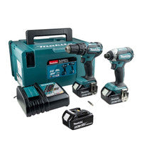 Makita DLX2283T3J 18V Li-ion Brushless Twin Kit with 3x 5.0Ah Batteries