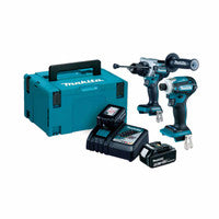 Makita DLX2455TJ 18V LXT Brushless Twin Pack with 2x 5.0Ah Batteries