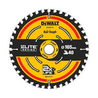 DeWalt DT10640 Extreme Framing Circular Saw Blade 165 x 20mm 40T