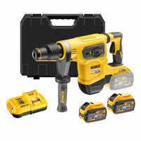 DeWalt DCH481X2-GB 54V XR Flexvolt Brushless SDS Max Hammer Drill with 2x 9.0Ah Batteries