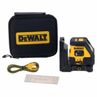 DeWalt DCLE14201RB Rechargeable USB Cross Line Laser Red Beam