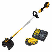 DeWalt DCM561P1S 18v XR Cordless Brushless Split Shaft Trimmer 1x 5.0Ah Battery