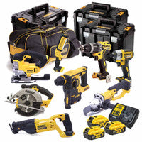 DeWalt DEWKIT83X5 18V 8pc Kit with 3x 5.0Ah Batteries