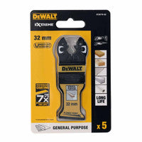 DeWalt DT20776-QZ Bi-Metal Plunge Point Multitool Blade 32mm (5 Pieces)