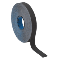 Sealey ER2525150 Emery Roll Blue Twill 25mm x 25m 150Grit