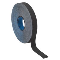 Sealey ER252560 Emery Roll Blue Twill 25mm x 25m 60Grit