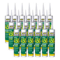 Everbuild 450TR Everflex 450 Builders Silicone Translucent 300ml (25 Pack)