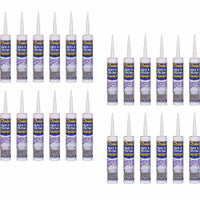 Everbuild BATHWH Bath & Kitchen Sealant 290ml White (24 Pack)