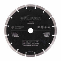 Evolution D230SEG-CS Diamond General Purpose Saw Blade 230mm x 22.2mm x 16T