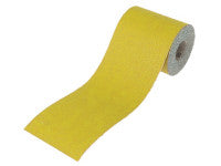 Faithfull FAIAR540Y Aluminium Oxide Sanding Paper Roll Yellow 115mm x 5m 40G