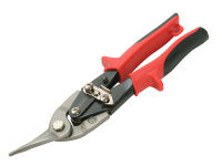Faithfull FAIAS10R Red Compound Aviation Snips Left Cut 250mm (10in)