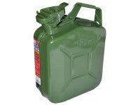 Faithfull FAIAUJERRY5 Green Jerry Can - Metal 5 Litre